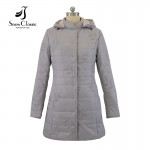 Snow Classic 2017 new women jacket spring  thin women quilted coat  With Hood parkas Women's Fashion parka coat and jacket 17308