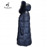 Snow Classic Parka Women Winter Down Coat Female Plus Size 6xl Jacket Real Fox Fur Collar Coats close-out stock 14371