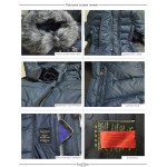 Snowclassic Women's Winter Jacket 2016 Faux Fur Collar Jacket Padded Hooded Winter Jacket Women 14220am