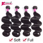 Soft Brazilian Virgin Hair Body Wave 8A Grade Virgin Unprocessed Human Hair Brazilian Body Wave Brazilian Hair Weave Bundles 