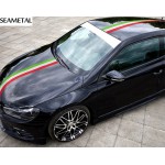 Sports Car Styling Full Body Bump Funny Decals Stickers car-styling For BMW Audi Skoda VW Lada Ford Toyota Opel KIA Accessories 