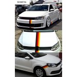 Sports Car Styling Full Body Bump Funny Decals Stickers car-styling For BMW Audi Skoda VW Lada Ford Toyota Opel KIA Accessories 