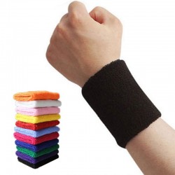 Sports Wristband Sweat Yoga Fitness Bracer Tennis Strap Sports Safety Wrist Support 1 PCS