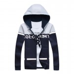 Spring Autumn New 2017 Mens Hoodies Plus Size Men Clothing Letter Design Brand Cool Fashion Slim Fit Men Casual Sweatershirts