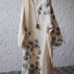 Spring Plus Size Cotton Linen Dresses Loose Vestidos 2018 Original Design Floral Print Dress Vintage Long Sleeve Casual Dress