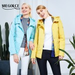 Spring Women's Jackets and Coats Fashionable Short Women's Quilted Jacket European Style Women's Warm Parkas 2017 New MIEGOFCE