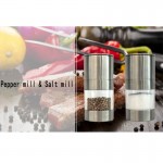 Stainless Steel Manual Salt Pepper Mill Grinder Kitchen Mill Muller Kitchen Tool Spice Sauce Grinder kitchen accessories
