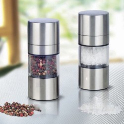 Stainless Steel Manual Salt Pepper Mill Grinder Kitchen Mill Muller Kitchen Tool Spice Sauce Grinder kitchen accessories