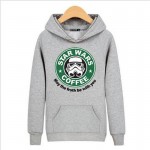 Star Wars Yoda/Darth Vader hoodies men 2017 autumn winter new men's sweatshirts casual fleece hooded hip hop style streetwear