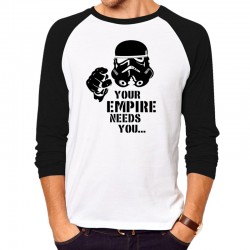 StarWars T-Shirt Man Star Wars T Shirt Men Tops Imperial Stormtrooper Men long sleeve brand clothing fitness tees tops