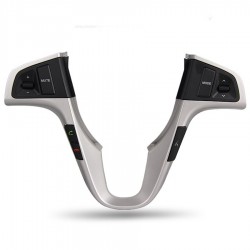 Steering wheel audio volume music control button switch with Bluetooth telephone sound order backlight for Hyundai VERNA SOLARIS