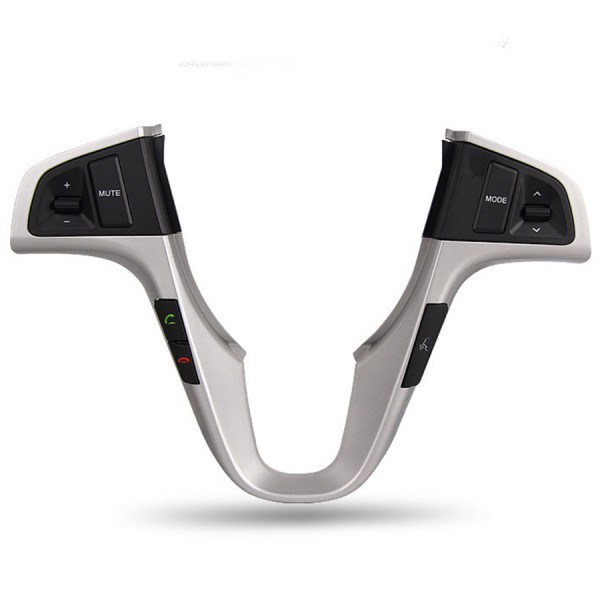 Steering wheel audio volume music control button switch with Bluetooth telephone sound order backlight for Hyundai VERNA SOLARIS