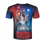 Stranger Things T-shirts Men Tops Movie T shirt Funny Camisetas 2017 Short Sleeve Round Neck Harajuku Top Summer Tee ZOOTOP BEAR