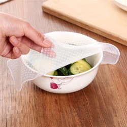 Stretchy Bowl Cover Silicone Suction Lid-bowl Cooking Pot lid Silicone Stretch Lid Dishware Silicone Suction Covers & Bowl Lid