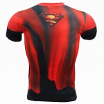 Summer 2016 Latest Men's Compression Shirt Fitness Superman Punisher 3D T Shirt Men Bodybuilding Base Layer Crossfit T-Shirt
