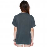 Summer 2017 punk rock T shirt Women Tops Tees Short sleeve o neck grey summer T-shirt RAMONES printed Top Plus size