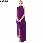 Summer Beachwear 2017 Maxi long Chiffon Bohemian Dress Girl Long Dress Novelty Dresses Woman Elegant Sundresses Women Clothing