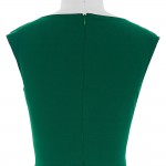Summer Dress 2017 Green Women Jurken Big Swing Rockbilly Vestidos Sleeveless V Neck 50s 60s Short Long Audrey Hepburn Dress
