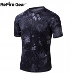 Summer Military Camouflage T-shirt Men Tactical Army Combat T Shirt Quick Dry Short Sleeve Camo Clothing Casual O Neck Tshirt