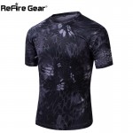 Summer Military Camouflage T-shirt Men Tactical Army Combat T Shirt Quick Dry Short Sleeve Camo Clothing Casual O Neck Tshirt