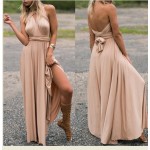 Summer Sexy Dress Women Red Beach Long Bandage Multiway Convertible Dresses Infinity Wrap Robe Maxi Dress Wrap Vestidos 