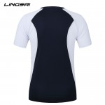 Summer Style New T Shirt Men Camisa Masculina LINGSAI 2016 New Brand Sales Camisas Quick Dry Slim Fit T-shirt Men's Clothing 3XL