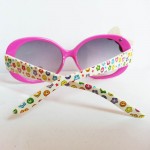 Sun Glasses for Toddlers Kids Plastic Frame Sunglasses Girls Baby Bowknot Cat Eye Shades Goggles Eyewear UV400