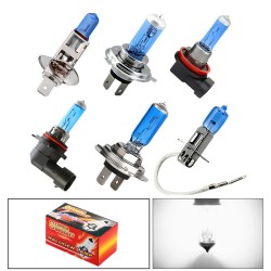 Super Bright White led car light halogen lamp bulb H1 H3 H4 H7 H8 H9 H11 9006 55W 6000K Cars HeadLight Lamp Xenon Fog Lights