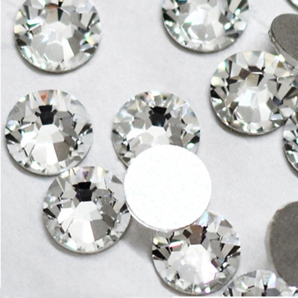 Super Deal Shiny 1440PCS SS3 To SS10 Non Hotfix Glass Rhinestones Clear Crystal For 3D Nail Art Decoration Flatback Strass Stone