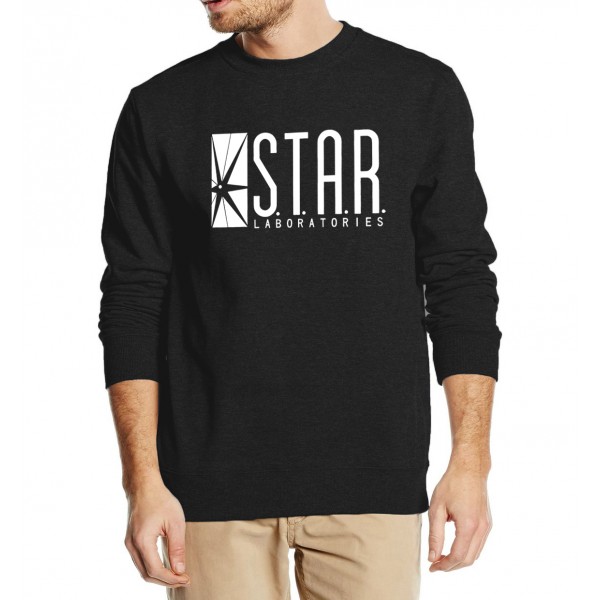 Superman Series Men Sweatshirt STAR S.T.A.R.labs autumn winter  2016 new fashion hoodies cool streetwear tracksuit high quality 