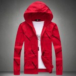 Sweatshirts 2017 New Fashion Spring & Autumn Men Hoodies Single Zipper Hooded Tracksuit Casual Hoodies Sweatshirts Plus Size 5XL