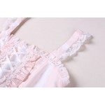 Sweet Pink Lolita Casual Dress  New Floral Printed Lolita JSK Dress