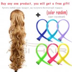 Synthetic Long Curly Wavy Claw Drawstring Clip False Ponytail natural Hair Extension Fake Tress Hairpieces My Little Pony Tail