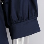 Sytiz Elegant Office Bodycon Dress Bow Bandage Belted Plus Size Long Party Dresses Evening Women Lantern Sleeve Pencil Dress 