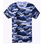 T Shirt Men 2016 New Style Fashion Camouflage Short Sleeve T-shirt, Personality Navy Camouflage O-Neck T-shirt Men's Clothing