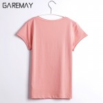 T-shirts For Women 2017 Summer Top Female White Tee Shirt Femme Short Sleeve V Neck Tshirt Women Best Friends T Shirt GAREMAY