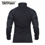 TACVASEN Male Camouflage T-shirts Army Combat Tactical T Shirt Military Men Long Sleeve T-Shirt Hunt T-shirts WHFE-022-2