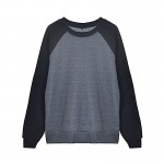 TANGNEST Men Sweatshirt 2017 New Spring&Autumn Men's Casual Patchwork O-neck Sweatshirt Pullover Slim Fit Fleece For Man MWW543