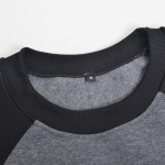TANGNEST Men Sweatshirt 2017 New Spring&Autumn Men's Casual Patchwork O-neck Sweatshirt Pullover Slim Fit Fleece For Man MWW543