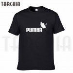 TARCHIA 2016 new brand PUMBA Lion King t-shirt cotton tops tees men short sleeve boy casual homme tshirt t shirt plus fashion