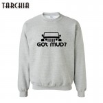 TARCHIA 2017 new fashion pullover hoodies homme got mud jeep jk boy sweatshirt personalized coat casual parental survetement