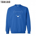 TARCHIA Cute BEAR Print Hombre Hip Hop Men Harajuku Streetwear Skateboard Hoodie 2017 HipHop Sweatshirt Pullover Sportswear Tops