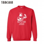 TARCHIA Men Sweatshirts 2017 New REPS FOR JESUS Letter Print Long Sleeve Hoodies Man Hip Hop Sweatshirt Hombre Plus Size XXL