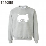 TARCHIA New Arrival Cut Pig Print Hoodies Men Casual Pullover Tracksuit Men Fashion Sportswear Sweatshirts Men Tops Plus Size