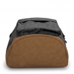 TINYAT Backpack Men Male Canvas College Student School Backpack Casual Rucksacks Laptop Backpacks Women Mochila T101 Gray