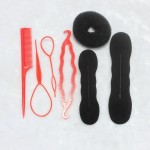 TS hot sale Women's Magic Foam Sponge Hairdisk Hair Device Donut Quick Messy Bun Updo Headwear Normal and Ribbon type