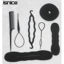 TS hot sale Women's Magic Foam Sponge Hairdisk Hair Device Donut Quick Messy Bun Updo Headwear Normal and Ribbon type