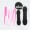 7pcs Hot Pink Black9