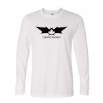 The Avengers Batman Toronto Printed Mens Men T Shirt Tshirt Fashion 2016 New Long Sleeve Cotton T-shirt Tee Camisetas Hombre