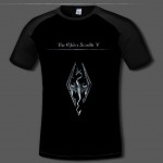 The Elder Scrolls Men's Cotton T shirt Comfortable Game Skyrim 3D Print T-shirts Casual Anime Clothing flexible fashion shirt